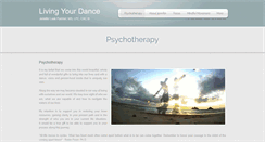 Desktop Screenshot of livingyourdance.com